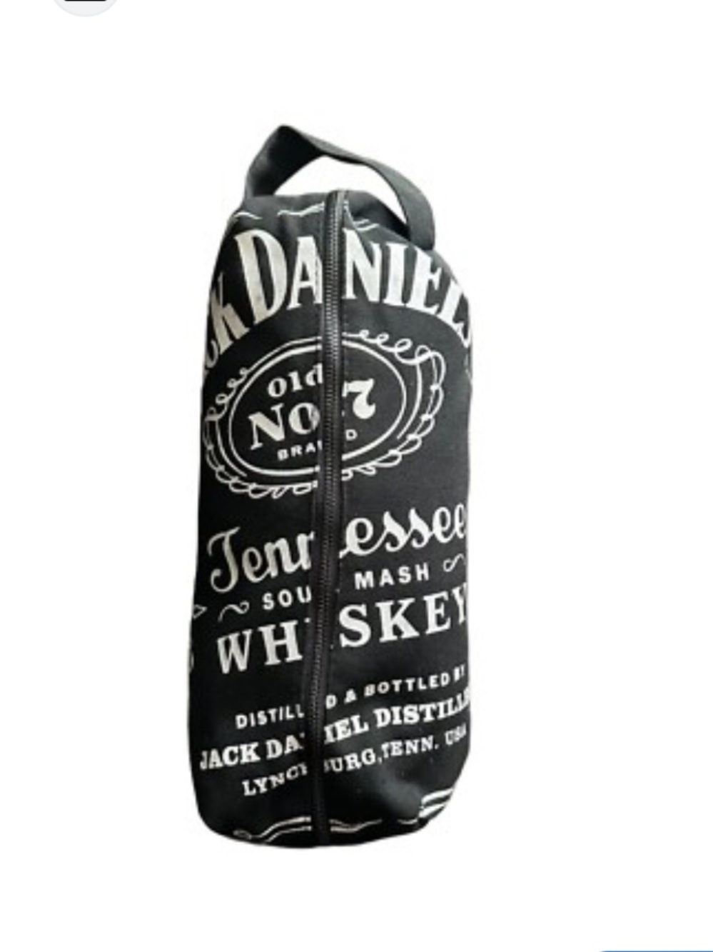 Jack Daniels Black and White Toiletry/Travel Pouch